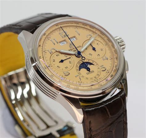 breitling triple date|Breitling chronograph b25.